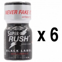 Super Rush Black Label 10ml x6