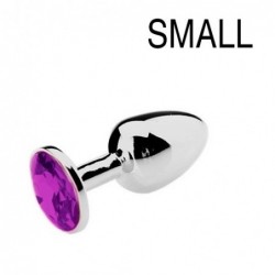 Plug Bijou Strass Violet -...