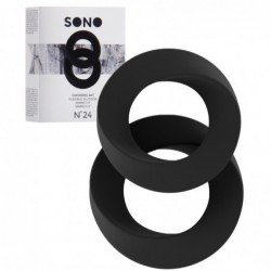 Lot de 2 Cockrings Silicone...