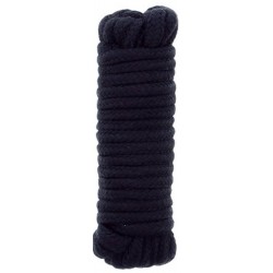 Corde Bondage Fine 5m Noir