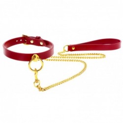 Collier-Laisse Taboom Rouge