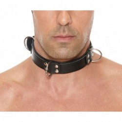 Collier Deluxe Bondage Noir