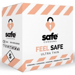 Préservatifs fins FEEL SAFE x5