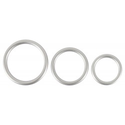 Lot de 3 cockrings Silicone...