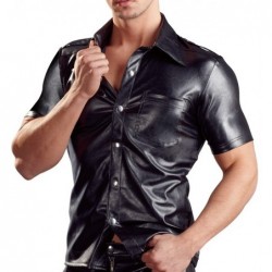 Chemise LEO imitation Cuir...