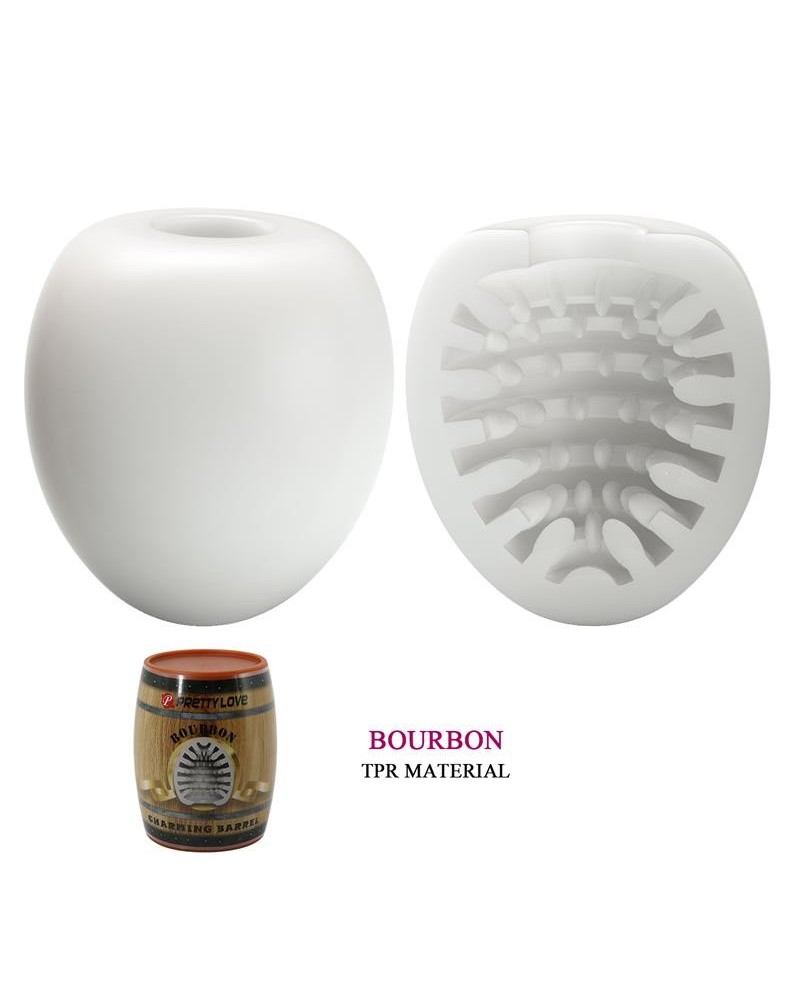 bourbon barrel shaped male masturbator