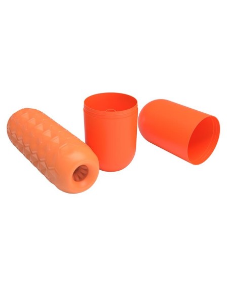 male masturbator honeycomb with 2 internal balls