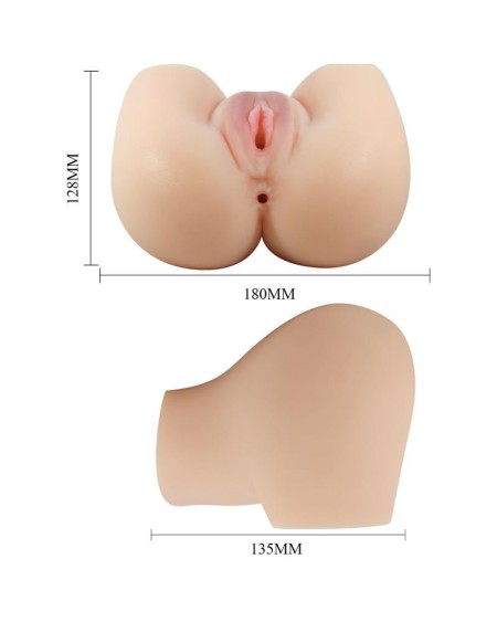 mila vibrant réaliste masturbator vagina and anus