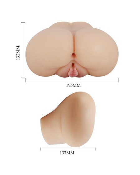 luna vibrant réaliste masturbator vagina and anus