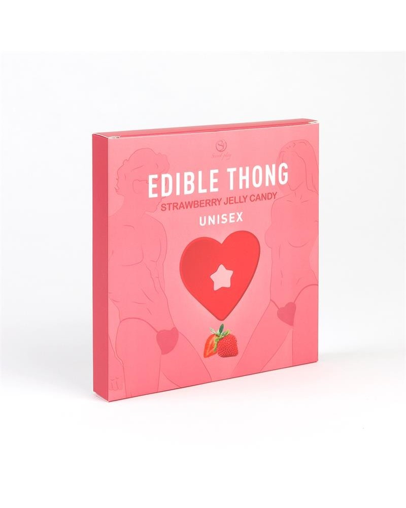 gummy thong strawberry unisex