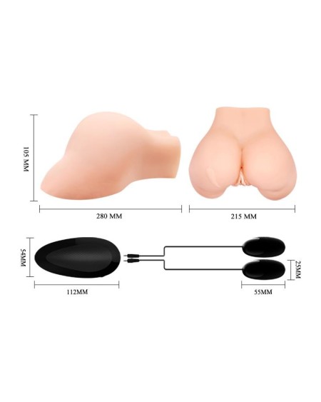 julie vibrant vagina and ass masturbator