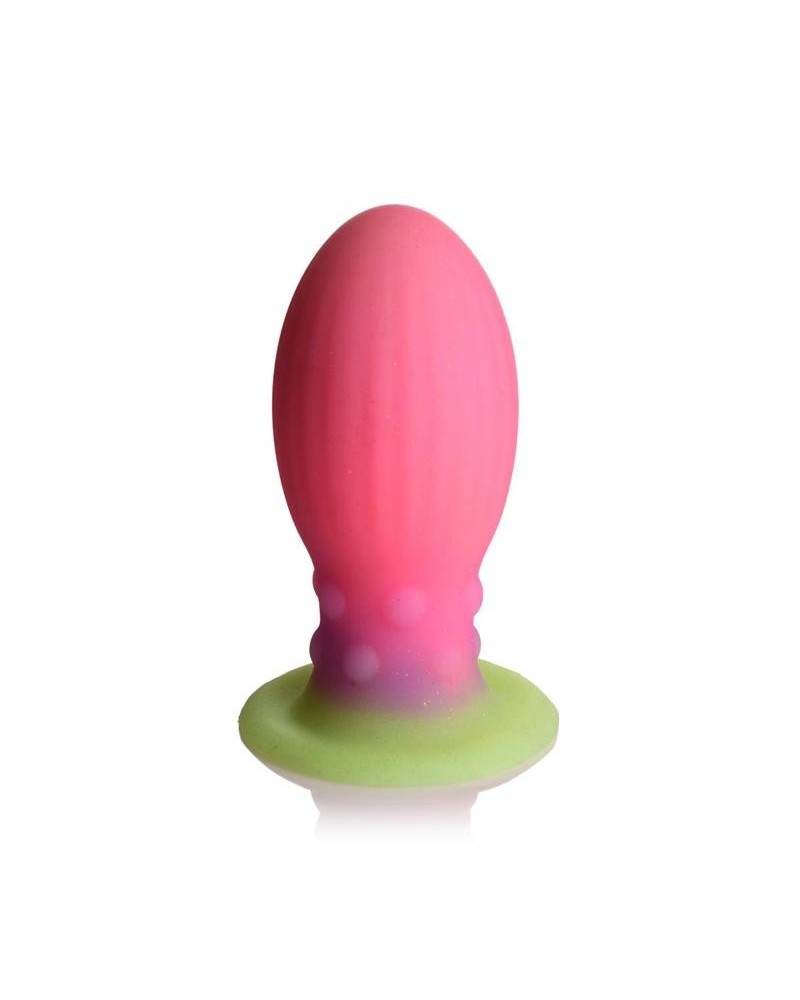 glow-in-the-dark silicone xeno egg xl 6.9
