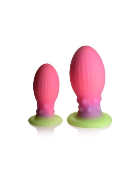 glow-in-the-dark silicone xeno egg xl 6.9