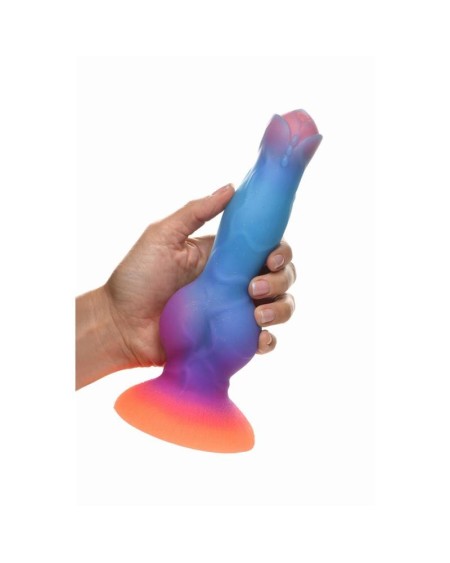 glow-in-the-dark alien dildo 8.5