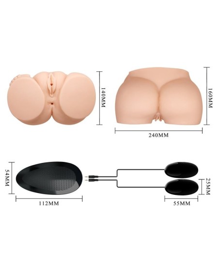 vibrant vagina and ass masturbator