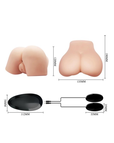 vibrant vagina and ass masturbator