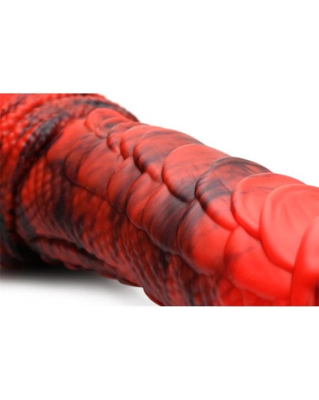 fire dragon red scaly dildo