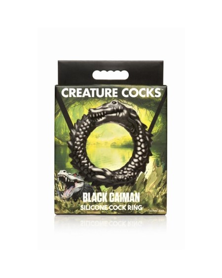 noir caiman cock ring