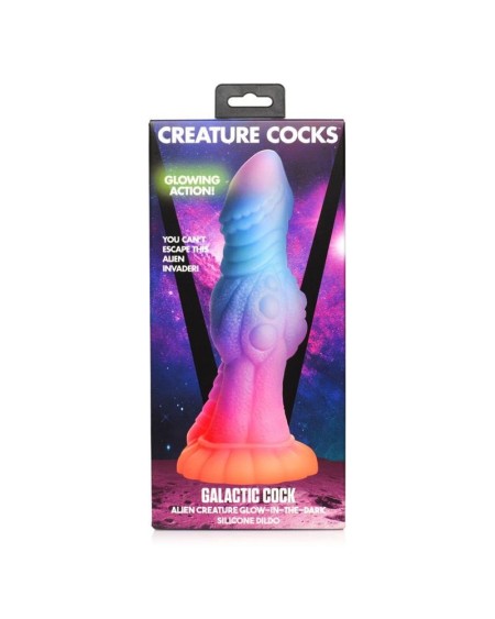 glow-in-the-dark alien dildo
