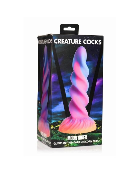 glow-in-the-dark unicorn dildo