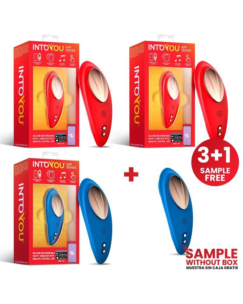 pack 3 tester vibrant panty with app