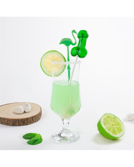 penis shaped lollipop mojito flavor with alcohol