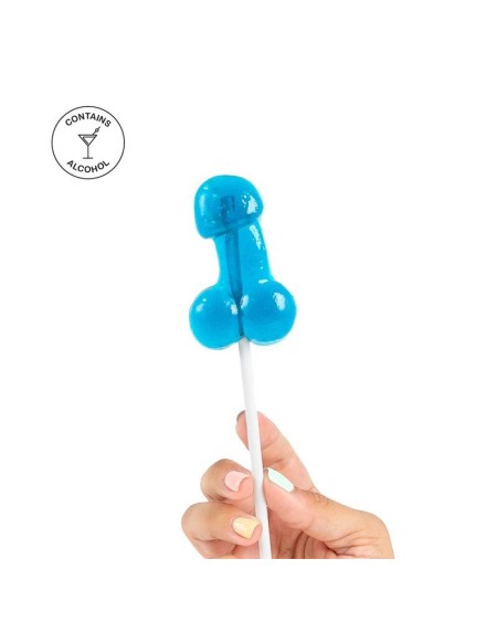 penis shaped lollipop gin tonic flavor with alcohol