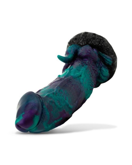 dragonfly dildo violet and green 22.6 cm - 8.9