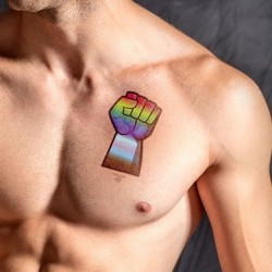 Tatouage éphémère GAY FORCE...