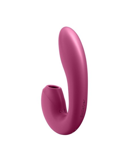 sunray berry clitoris sucker and vibe 2 in 1 usb