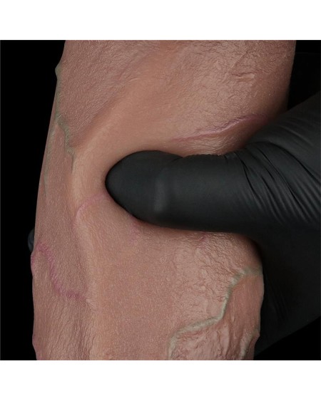 dildo dual layered silicone xxl 9.5