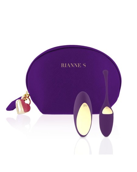 kegel ball with remote control essentials pulsy playball violet