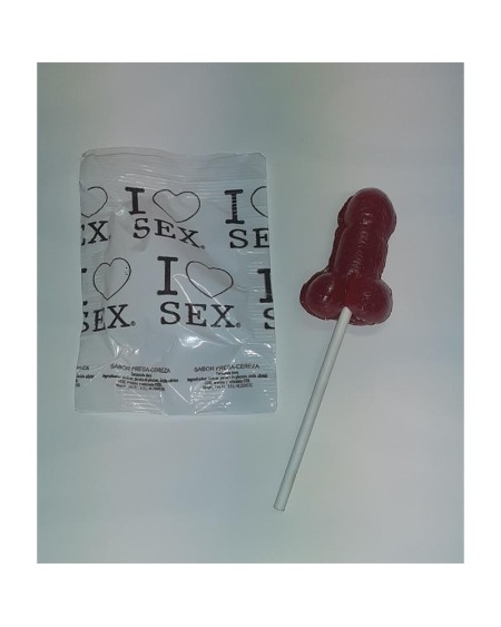 penis lollipop strawberry and cherry