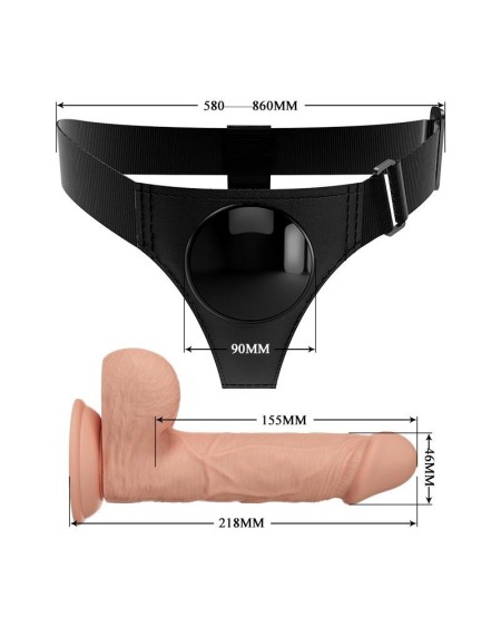 jerry harness with dildo 7.6