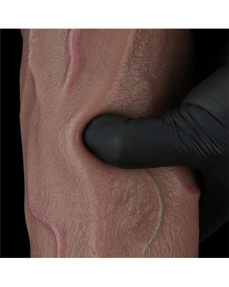 dildo dual layered silicone xxl 12