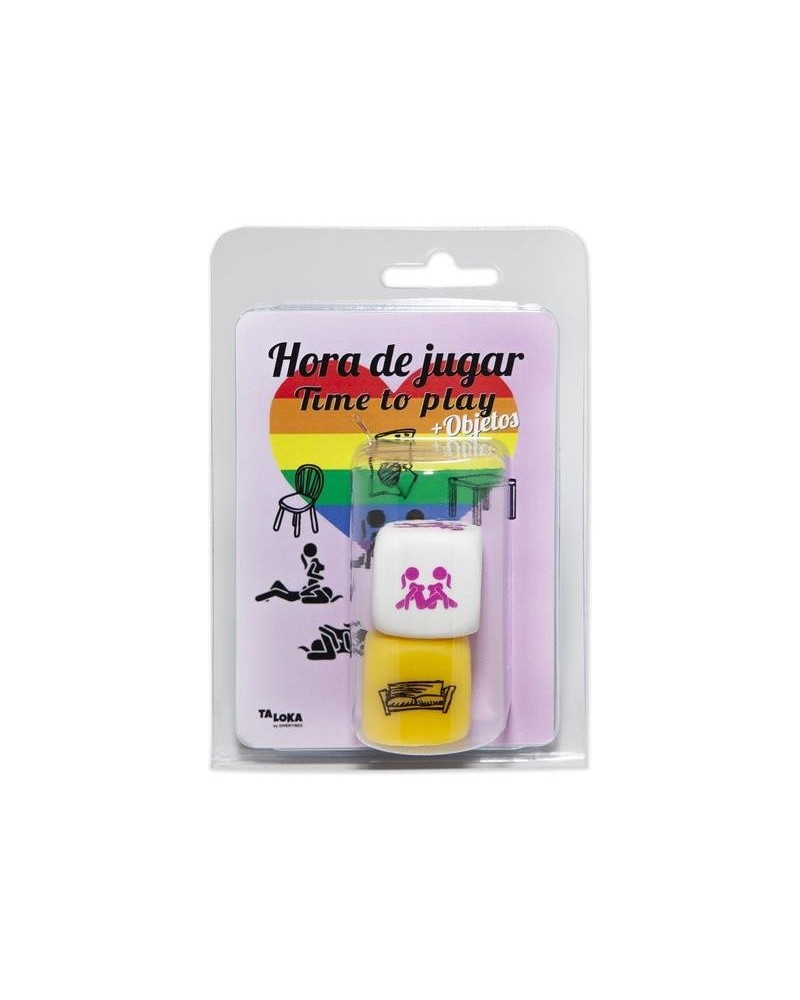 set of postures dice and a object dice