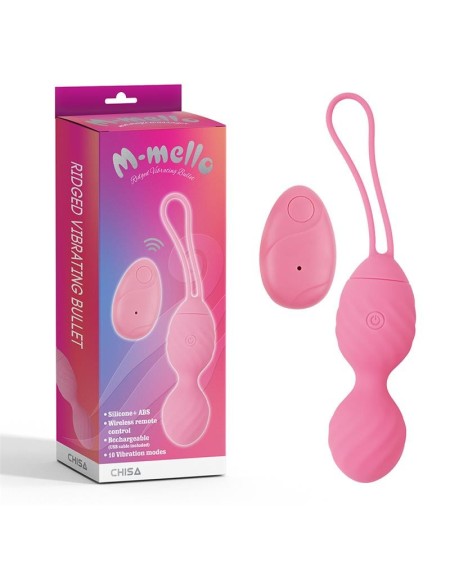 huevo vibrador control remoto ridged usb silicona 7.4