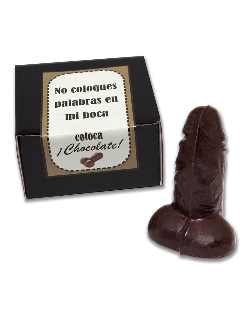 penis shaped pure chocolate 100 gr