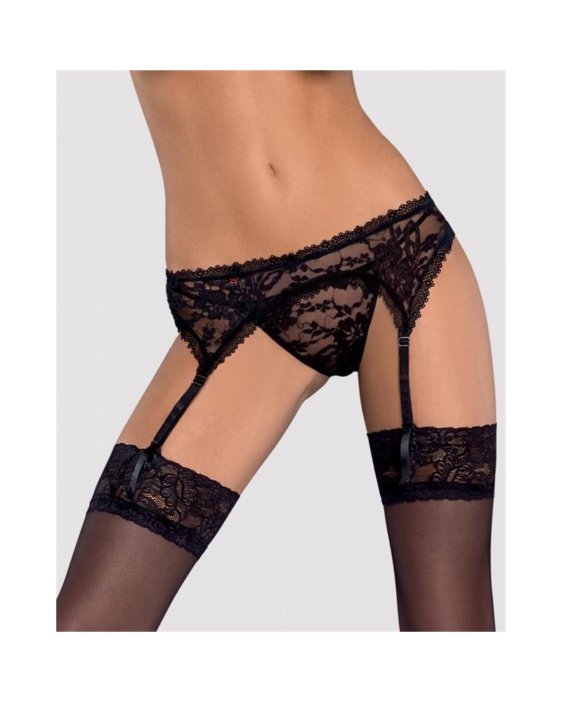 catia garter belt and thong