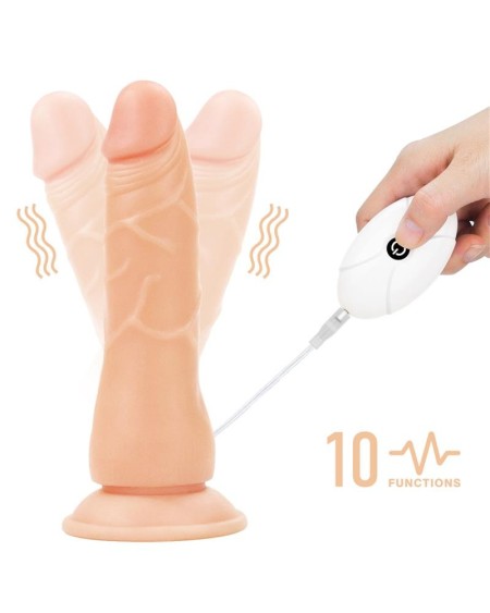 strap-on with vibrant dildo with remote control 7.5