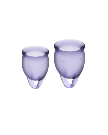 feel confident menstrual cup lilla pack of 2
