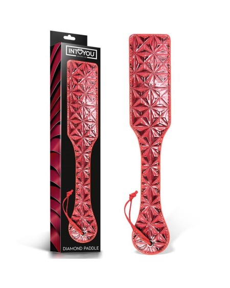 paddle diamond vegan leather