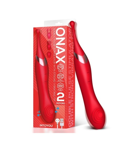 onax double pulse stimulator with vibrant tip usb