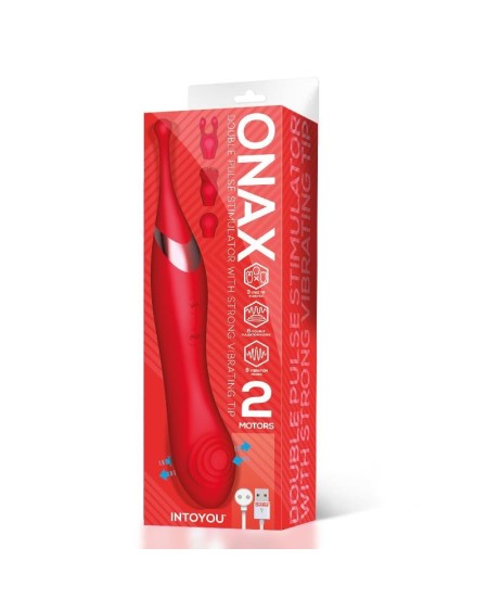 onax double pulse stimulator with vibrant tip usb