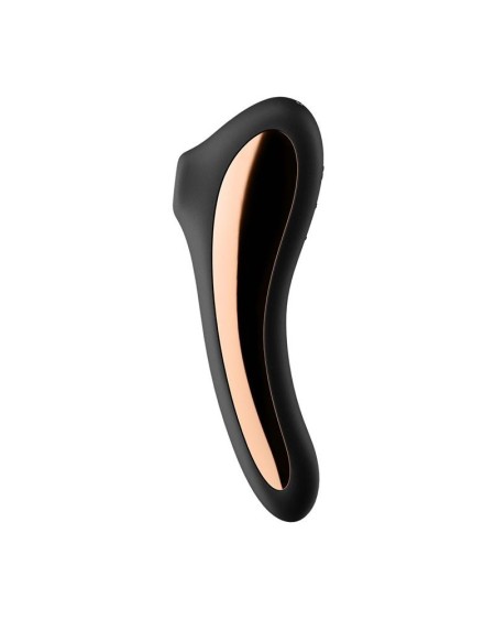 dual kiss clitoris sucker and vibe 2 in 1 noir