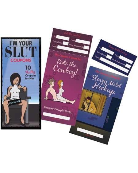 10 coupons for him im your slut