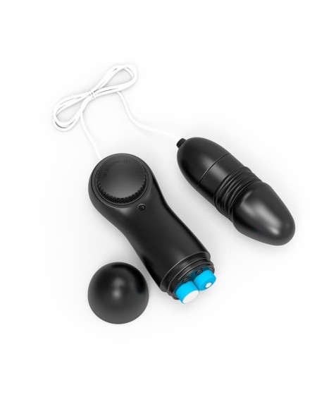 laary multi-speed vibrant egg with remote control noir
