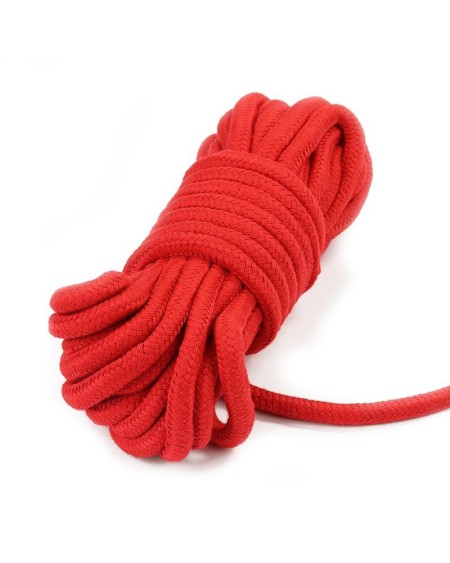 bondage rope souple red