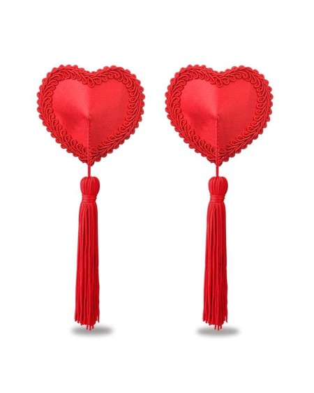 nipple covers reusable heart red