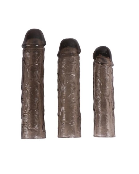 pack 3 pennis sleeve alex noir